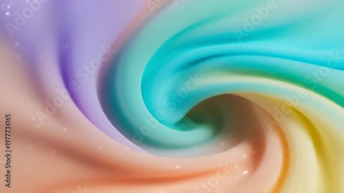 Abstract colorful swirl vector illustration
