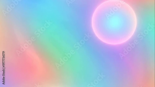 Soft glowing gradient circle graphic
