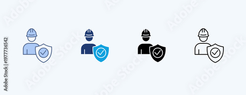 Insurance Multiple Icon Illustration Vector