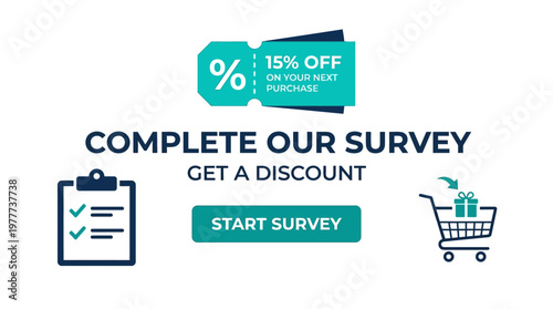 Online Survey Promotion with Discount Voucher