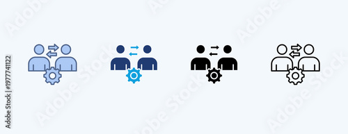 Communication Skills Multiple Icon Illustration Vector