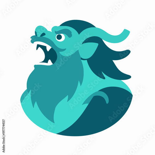 Angry shirtless adult White man as a roaring mythological Greek god with long hair and beard, glowing cyan electric energy concept, expressing rage outdoors at night