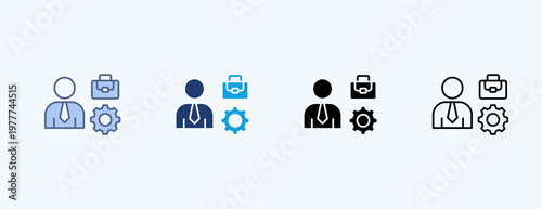 Work Environment Outline Icon
