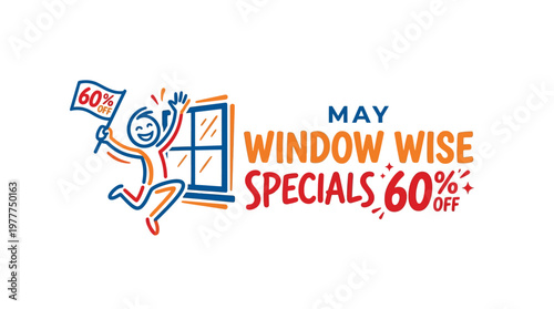 Window Wise Specials May Sale with 60% Off