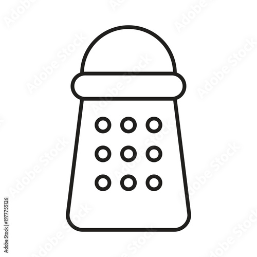 Kitchen Salt Shaker Bottle Icon,Food Salt Shaker Icon,Spice Salt Bottle Icon..eps