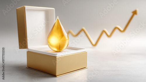 Liquid Gold: A golden dropl...