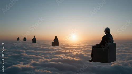 Surreal Contemplation: Silh...