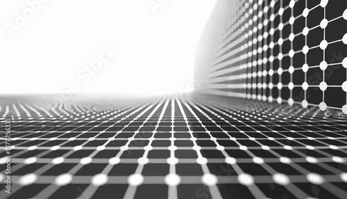 Abstract Grid Perspective Background