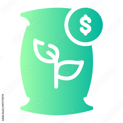 fertilizer gradient icon