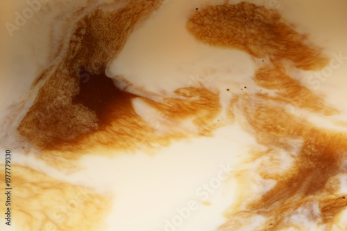 Wallpaper Mural Abstract of coffee and milk mixture as background Torontodigital.ca