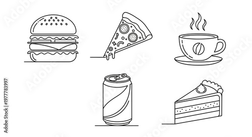 Food items on a table setting.