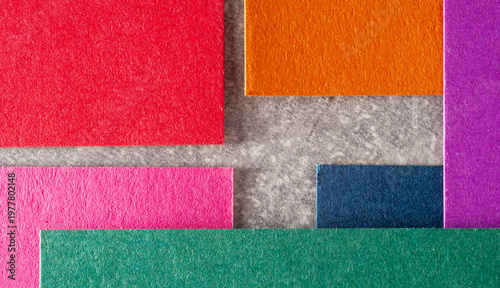Photos Multicolor abstract background with paper texture