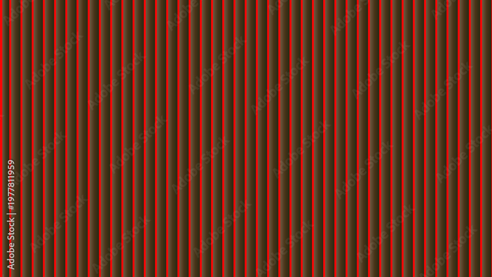 Obraz premium Red and Brown Vertical Gradient Ribbed Texture background