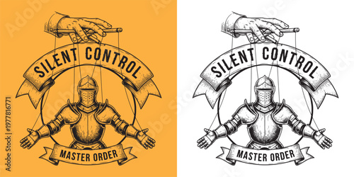 Silent Control Master Order Puppet Knight Concept Art