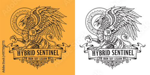 Hybrid Sentinel Iron Sky Legion Steampunk Griffin Profile