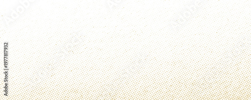 Dotted beige halftone texture. Pixelated speckle paper background. Retro craft ecru wallpaper. Grunge grainy gradient overlay. Weathered dirty canvas material backdrop. Vector sackcloth halfton patern