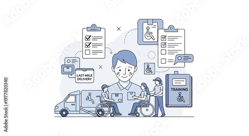 Inclusive Logistics: People with Disabilities in Last-Mile Delivery and Training