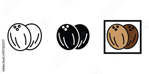 bowling balls in different designs isolated on transparent background