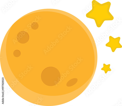 Full Moon illustration.