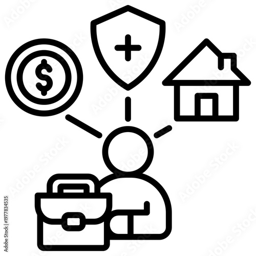 Employee Benefit Icon