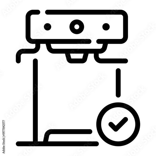 coffee maker line icon