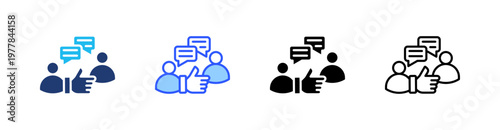 Suggest Multiple Style Icon Set Collection Pack Web Banner Vector 