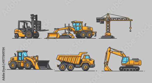 Heavy Construction Equipment Vehicles Machines 2.