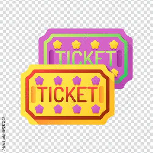 Tickets Event Admission Icon