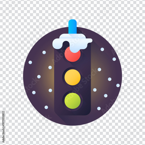 Traffic Light Signal Icon