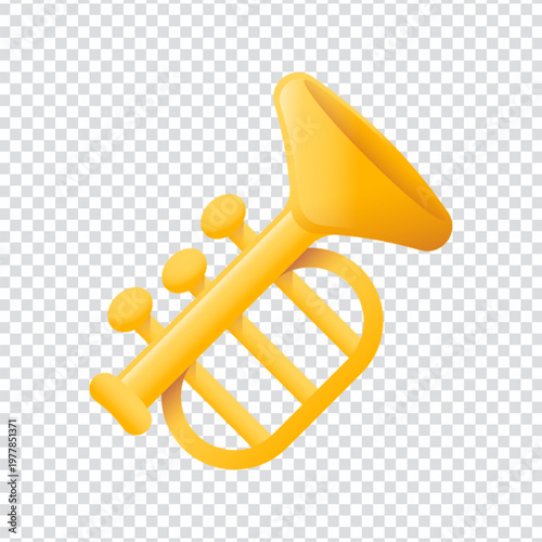 Trumpet Brass Music Icon