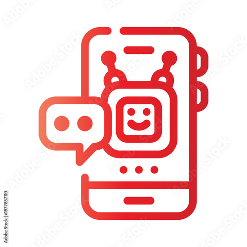ai assistant gradient icon