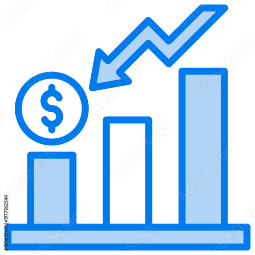 Financial Crisis Icon