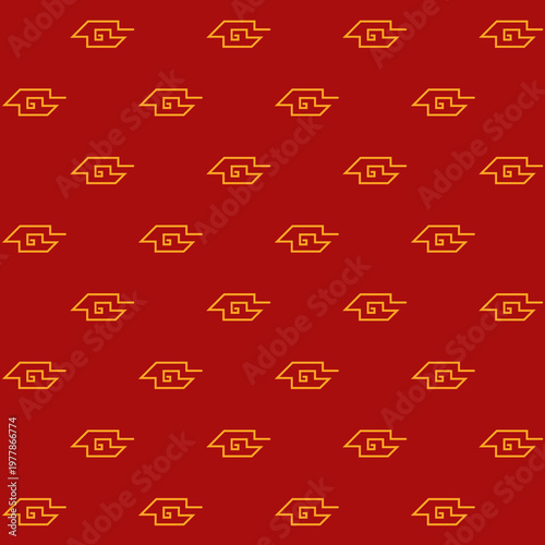 Ethnic Batik Vector Seamless Pattern