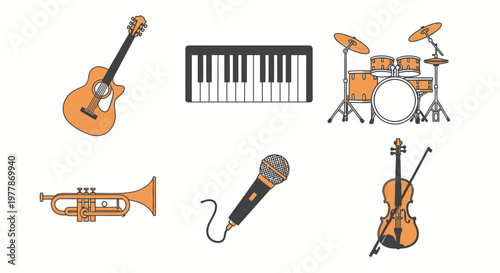 Musical Instruments for Music Performance.