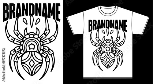 Fotografie t-shirt illustration band merchandise apparel metal metalcore rock