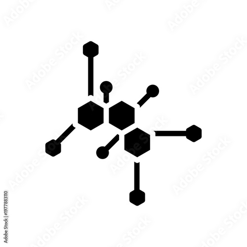 Hormones icon in web style. Vector illustration. Eps10