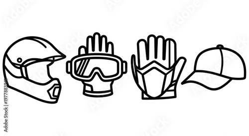 Protective gear for industrial workers.