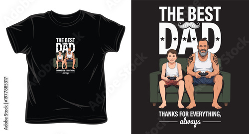 The best dad playing video games with his son, thanks for everything always.