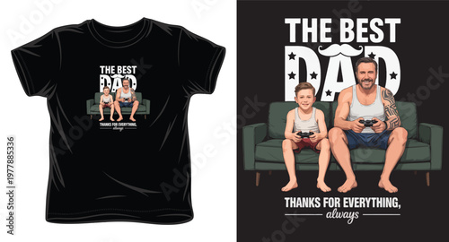 The best dad playing video games with his son, thanks for everything always.