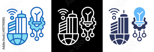 Modernization triplestyle icon