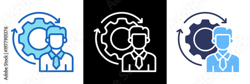 Change Management triplestyle icon