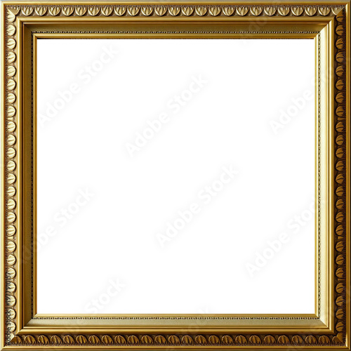 Marco Dorado Antiguo Premium Diseño Ornamental Metálico | Para Enmarcar Fotografía, Obra de Arte, Certificado, Diploma, Invitaciones, Bodas, etc.