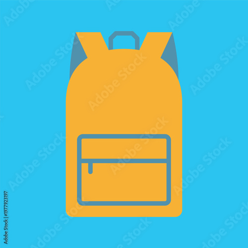 リュックのシンプルなアイコン