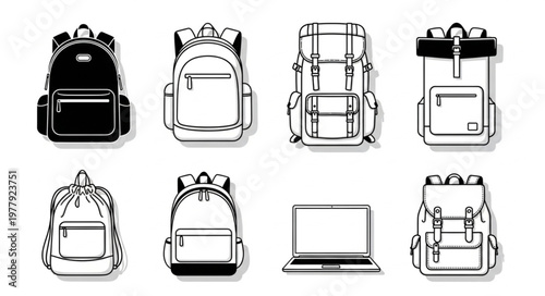 Backpack Collection - A Variety of Stylish and Functional Designs.