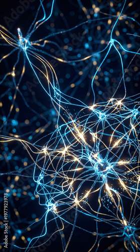 Intricate neurons, highligh...