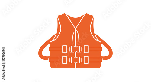 Inflatable Life Vest Safety Equipment.