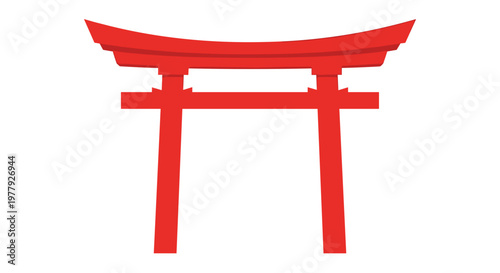 Japanese Torii Gate Structure 1.