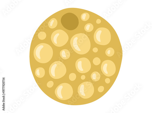 Fat Cell Clip Art Illustration
