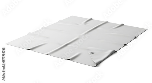 White metal roof panel detail a close up view of industrial roofing material