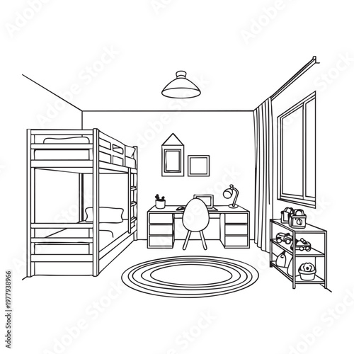 Black and white of a man cooking in a retro kitchen with a cat stove oven